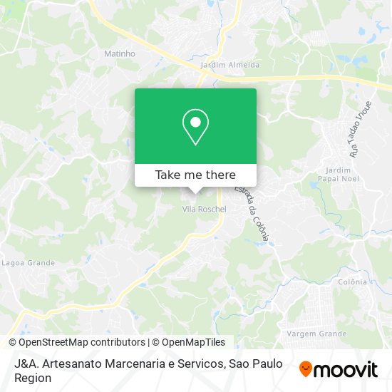 J&A. Artesanato Marcenaria e Servicos map