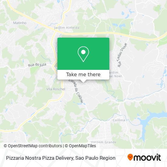 Pizzaria Nostra Pizza Delivery map