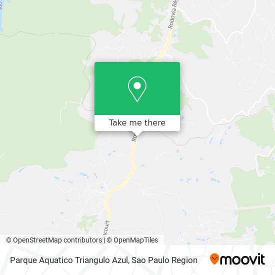 Parque Aquatico Triangulo Azul map