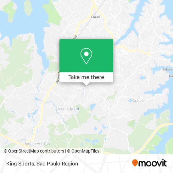 King Sports map