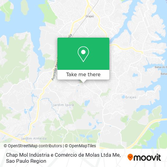 Mapa Chap Mol Indústria e Comércio de Molas Ltda Me