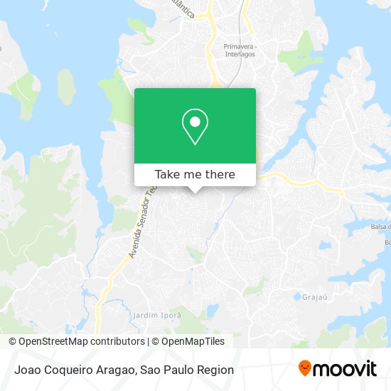 Joao Coqueiro Aragao map