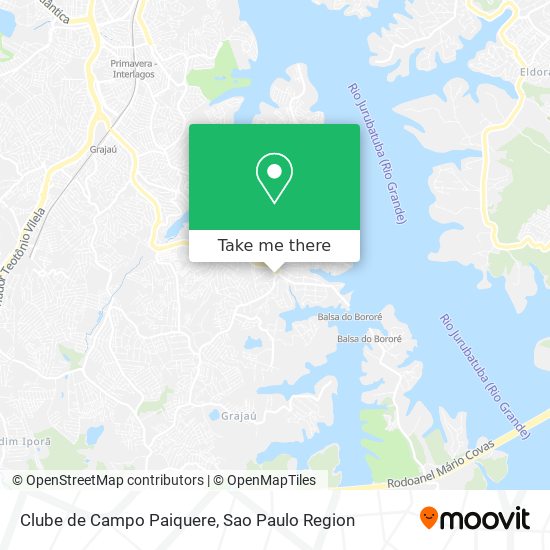 Clube de Campo Paiquere map