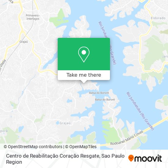 Centro de Reabilitação Coração Resgate map