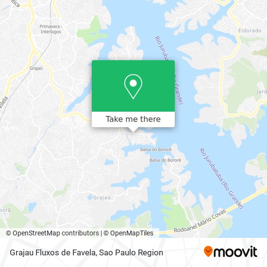 Grajau Fluxos de Favela map