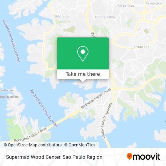 Supermad Wood Center map