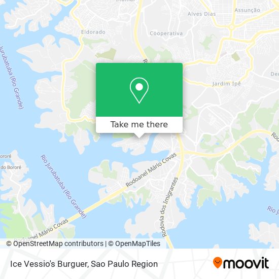 Ice Vessio's Burguer map