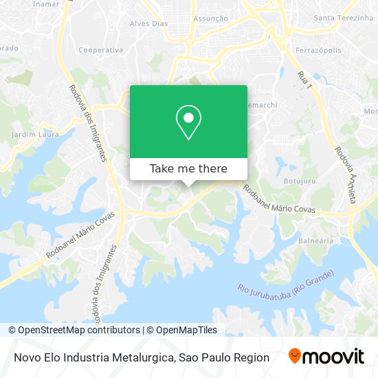 Novo Elo Industria Metalurgica map