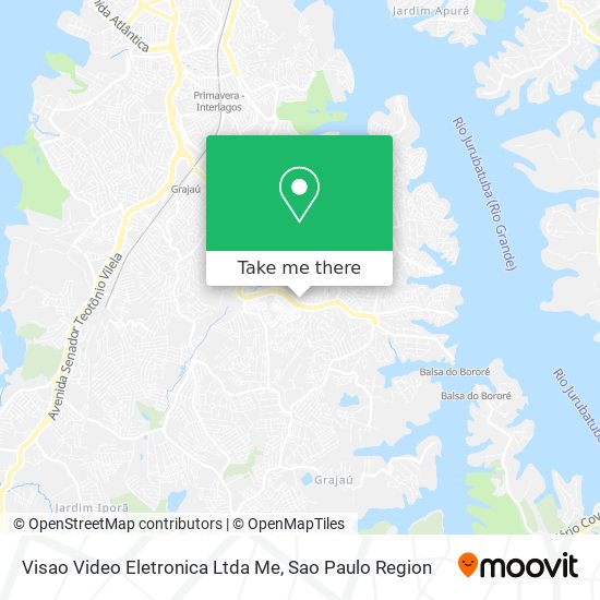 Visao Video Eletronica Ltda Me map