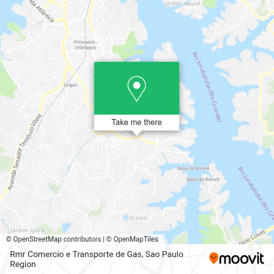 Rmr Comercio e Transporte de Gas map