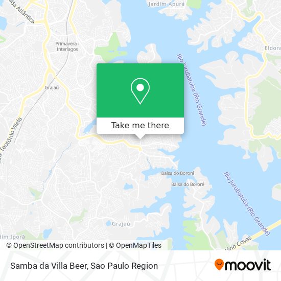 Samba da Villa Beer map