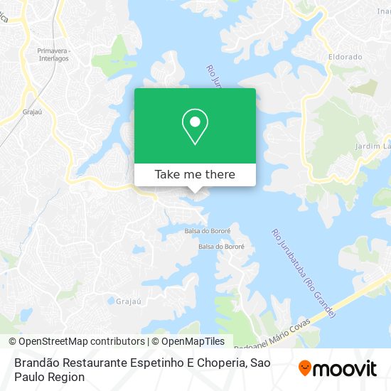 Mapa Brandão Restaurante Espetinho E Choperia