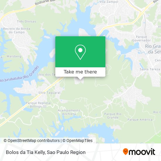 Mapa Bolos da Tia Kelly