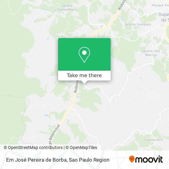 Em José Pereira de Borba map