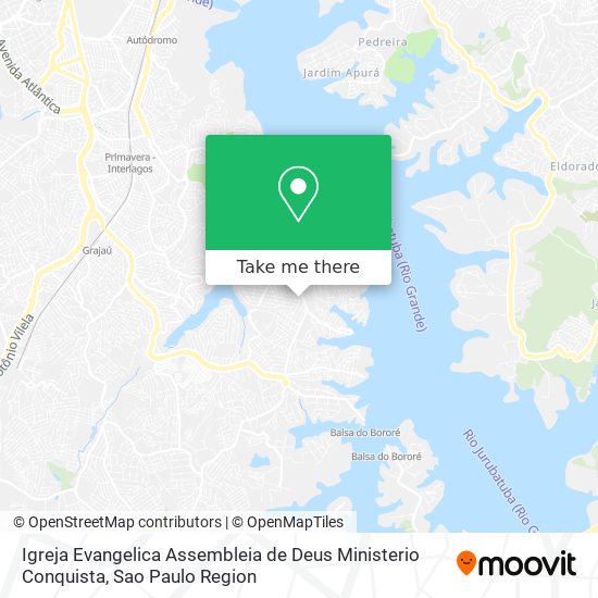 Igreja Evangelica Assembleia de Deus Ministerio Conquista map