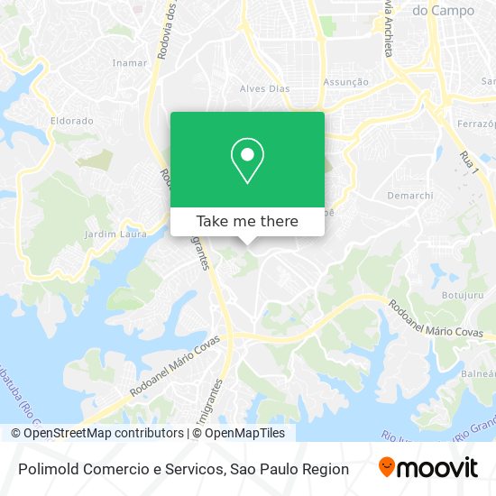 Polimold Comercio e Servicos map