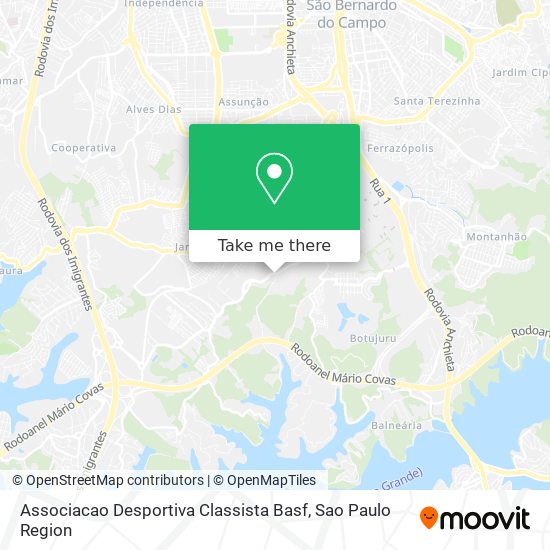 Associacao Desportiva Classista Basf map