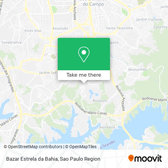 Bazar Estrela da Bahia map