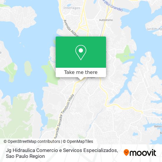 Jg Hidraulica Comercio e Servicos Especializados map