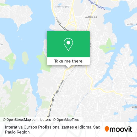 Interativa Cursos Profissionalizantes e Idioma map