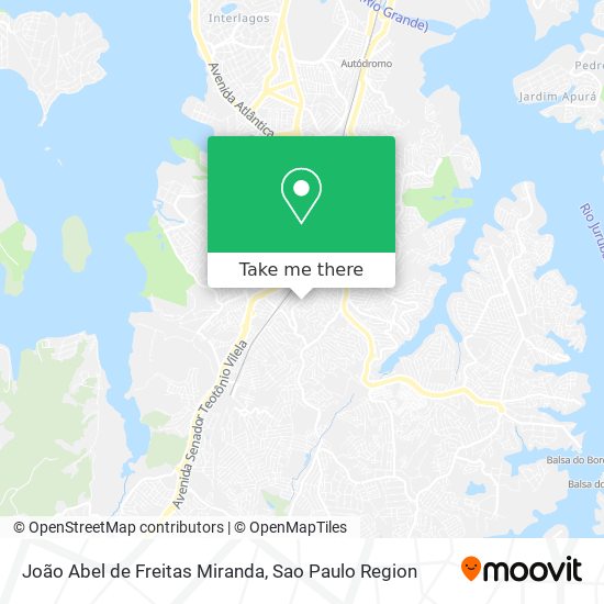 João Abel de Freitas Miranda map