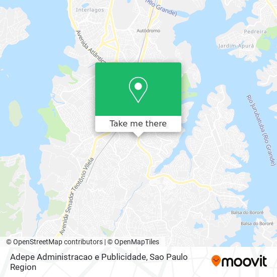 Mapa Adepe Administracao e Publicidade