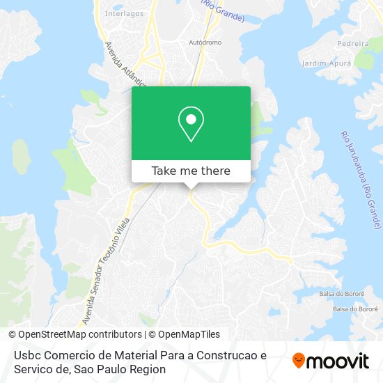 Usbc Comercio de Material Para a Construcao e Servico de map