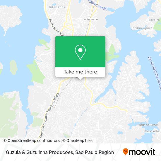 Mapa Guzula & Guzulinha Producoes