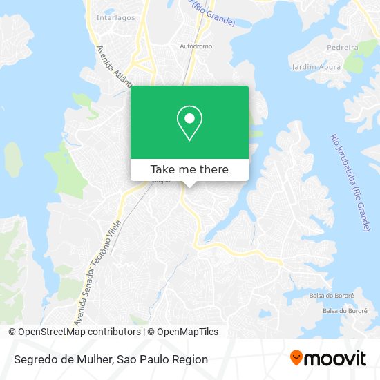 Segredo de Mulher map