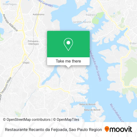 Restaurante Recanto da Feijoada map