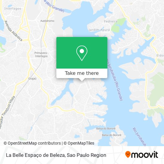 La Belle Espaço de Beleza map