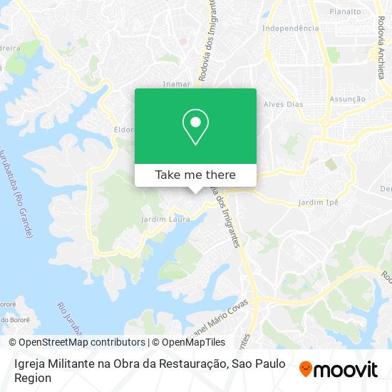 Igreja Militante na Obra da Restauração map