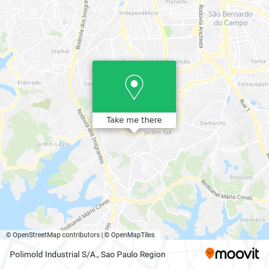 Polimold Industrial S/A. map