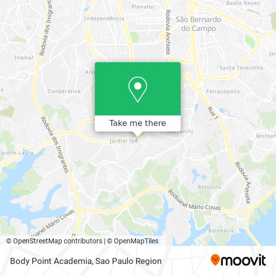 Body Point Academia map