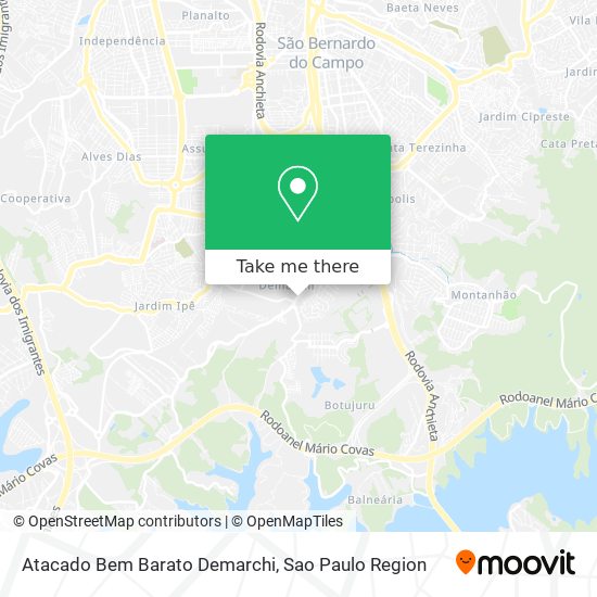 Atacado Bem Barato Demarchi map