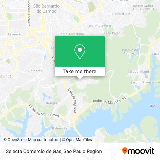 Selecta Comercio de Gas map