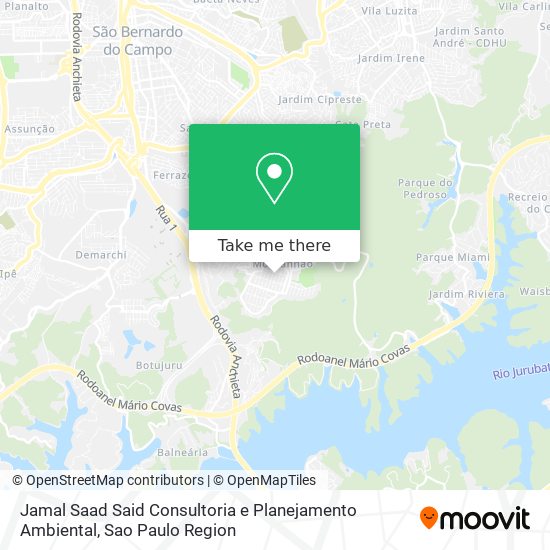 Jamal Saad Said Consultoria e Planejamento Ambiental map