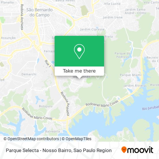 Parque Selecta - Nosso Bairro map