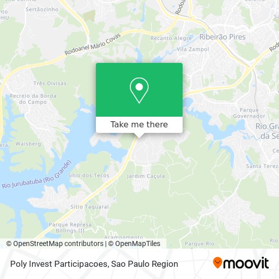 Poly Invest Participacoes map