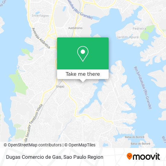 Dugas Comercio de Gas map