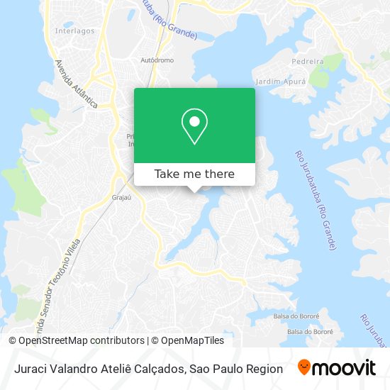 Juraci Valandro Ateliê Calçados map