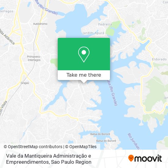Vale da Mantiqueira Administração e Empreendimentos map