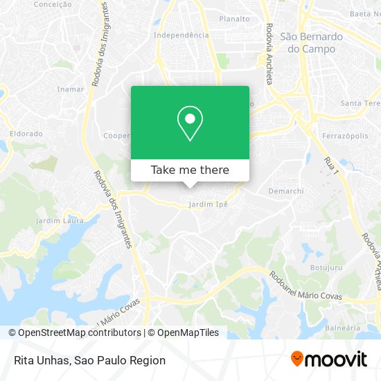 Rita Unhas map