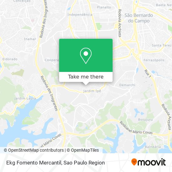 Ekg Fomento Mercantil map