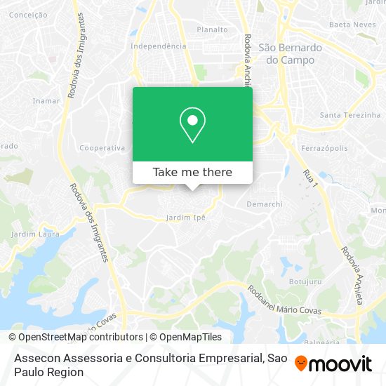 Assecon Assessoria e Consultoria Empresarial map