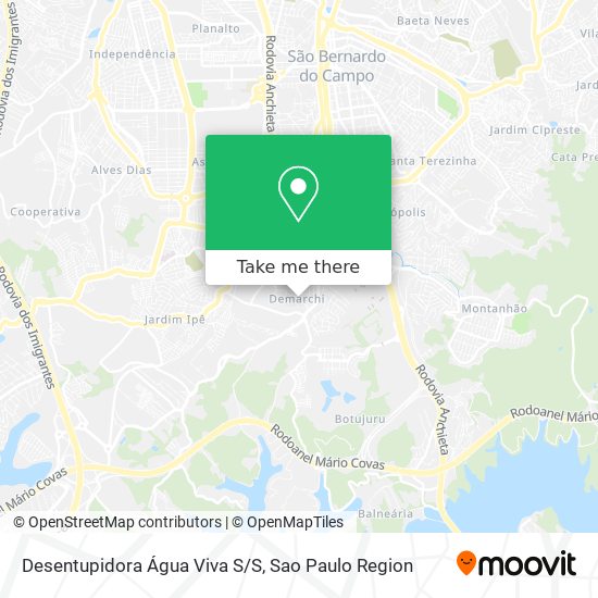Desentupidora Água Viva S/S map