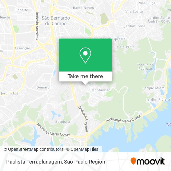 Paulista Terraplanagem map