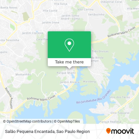 Salão Pequena Encantada map