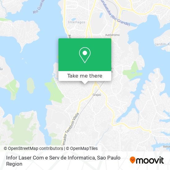 Mapa Infor Laser Com e Serv de Informatica