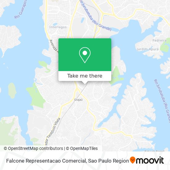 Falcone Representacao Comercial map